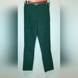 H&m green skinny dress pants